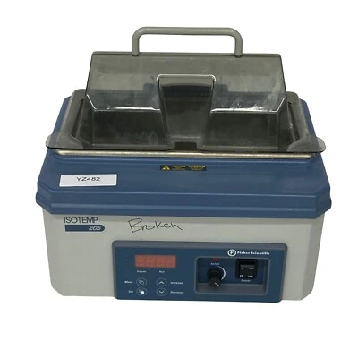 Baño de agua digital Fisher Scientific Isotemp 205 hecho en EE. UU. - para piezas Foto 1 de 4