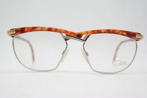 Vintage Brille Cazal 252 Braun Gold Oval Brillengestell eyeglasses - Bild 1 von 6