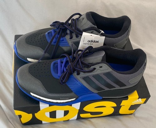 Adidas Boost scarpe da ginnastica indoor da uomo taglia UK 9 originali