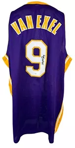 Nick Van Exel autographed signed jersey NBA Los Angeles Lakers JSA COA - Picture 1 of 4