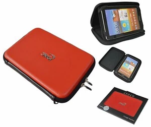 Carrying EVA Sleeve Cover Bag Case For 7" - 7.7" inch Laptop iPad Tablet RED - Picture 1 of 9