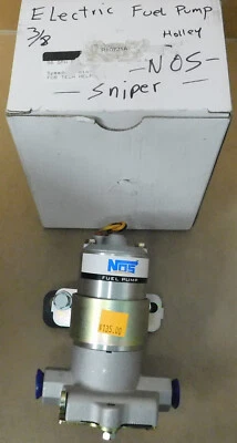 Bomba de combustible eléctrica para francotirador NOS R80721A, 95 GPH, 7 PSI, 3/8" NPT, con montaje Foto 1 de 3