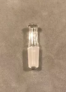 KIMAX #9 Glas Innenschliff Kolben Länge Fasskopf Stopfen - Bild 1 von 1