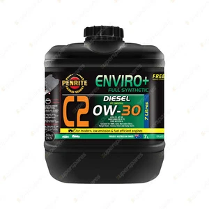 Penrite Full Synthetic Enviro+ C2 0W-30 Engine Oil 7L Diesel EPLUSC2007 - Picture 1 of 2
