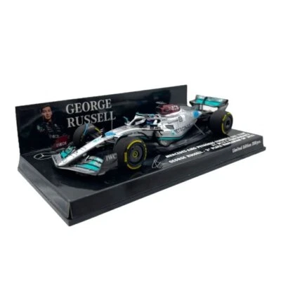 Modellino F1 Minichamps 1/43 Mercedes-AMG Petronas W13 3rd Hungarian GP 2022 ... - Immagine 1 di 4