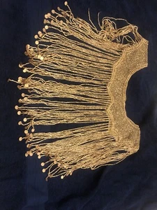 Ladies Gold Glitter Ponsor - Picture 1 of 4
