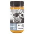 1 x 500g Steens manuka honey (UMF13) (400+MGO) BB 06/2028 New stock