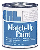 Pintura negra a juego CRL L3900QT - cuarto de galón Foto 1 de 2