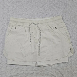 Athleta talla 16 Trekkie Senderismo Exterior Falda Blanca Crema Mujer Vacaciones Viajes - Imagen 1 de 10