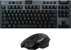 Logitech G PRO X SUPERLIGHT Wireless Gaming Mouse + G740 Large Thick Gaming Mous - Photo 1/7