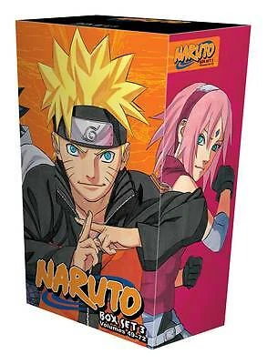 VIZ MEDIA, SUBS. OF SHOGAKUKAN INC Naruto Box Set 3: Volumes 49-72 with Premium: Volume 3 (Naruto Box Sets)