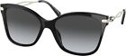 New Coach Women's Polarized Sunglasses HC8316 5002T3 Black 58mm