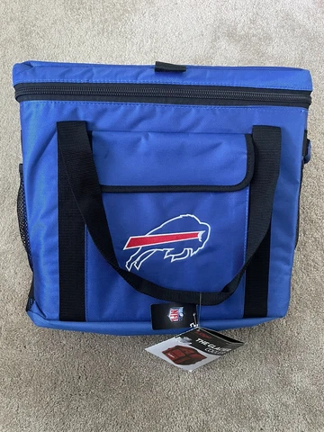 Brand New Buffalo Bills 48 Can Large Cooler Football NFL Glacier Soft Cooler Cover