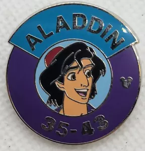 DISNEY Pin Trading ~ Parking Signs ~ Aladdin 4/5 ~ Hidden Mickey ~ 2013 - Picture 1 of 7