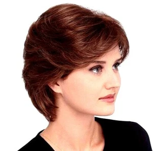 Louis Ferre Wig "MEG"Petite$SALE$6/8/28Mocachino140/14SpringHoneMonoTpIllusionft - Picture 1 of 10