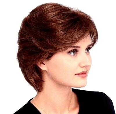 Louis Ferre Wig "MEG"Petite$SALE$6/8/28Mocachino140/14SpringHoneMonoTpIllusionft - Image 1 of 4