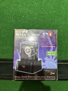 Thermaltake Black Widow BlacXduet 2.5/3.5 eSATA USB Docking Station Hard Drive - Picture 1 of 3