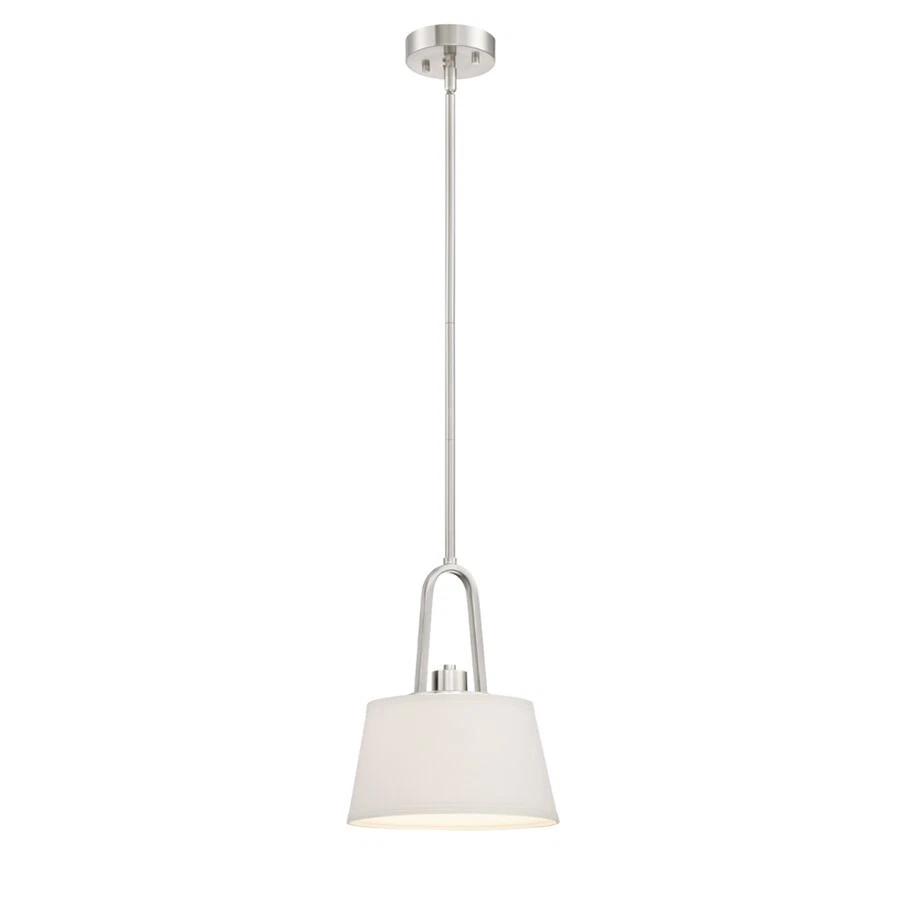 Designers Fountain Studio 1 Light Mini-Pendant, Satin Platinum - 88530-SP - Image 1 of 1