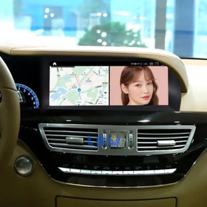 Android 13 Car GPS Navigation Wireless Carplay For Mercedes Benz S Class W221 - Foto 1 di 12