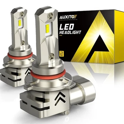 AUXITO 9005 HB3 LED Headlight Conversion Kit High Beam White Bulbs 6000K 10S EAH - Image 1 of 4