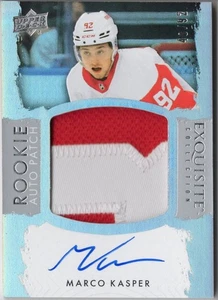 2023 The Cup Marco Kasper Exquisite Rookie Auto Patch /92 #EC-KA Red Wings - Picture 1 of 2