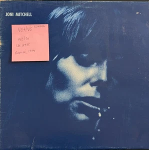 Joni Mitchell Blue Vinyl Record VG+/VG K44128 1971 - Picture 1 of 2