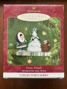HALLMARK 2001 FROSTY FRIENDS # 22 SERIE ORNAMENTO - Imagen 1 de 3
