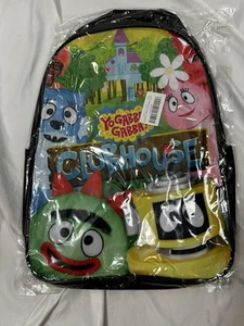 YO GABBA GABBA Clubhouse Cartoon Kids Back Pack school Travel - Picture 1 of 6