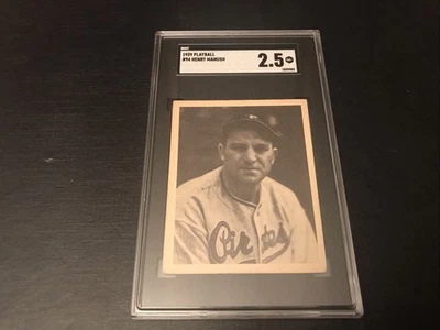 1939 Play Ball #94 HENRY HEINIE MANUSH Pittsburgh Pirates HOF SGC 2.5 - Image 1 of 2