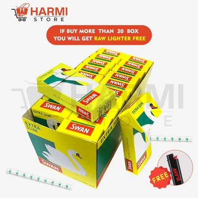 Swan Extra Slim Filter Tips – 120 Filters – Extra Fine Quality – Rolling Tips - Image 1 of 4