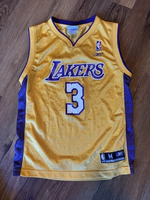 Camiseta De Colección Reebok NBA Los Angeles LA Lakers #3 Devean George (Mediana Infantil) Foto 1 de 4