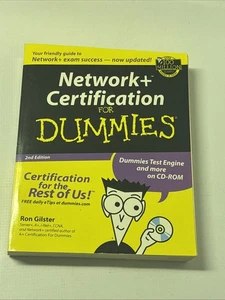 Network+ Certification For Dummies 2nd Ed Exam Prep with CD-ROM 2002 Windows XP - Picture 1 of 5