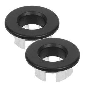 2pcs Sink Overflow Ring: Sink Basin Trim Overflow Cover Hole Insert Cap - - Picture 1 of 20