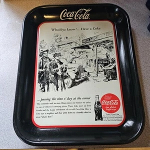 Coca-Cola Whaddya Know Reproduction Newspaper Ad Tray Issued 1993-1998 - Picture 1 of 2