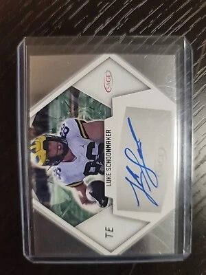 2023 SAGE FOOTBALL LUKE SCHOONMAKER ROOKIE AUTO RC A-LS COWBOYS - Image 1 of 2