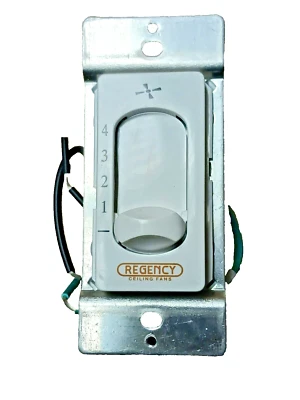 REGENCY FCS-2 UNIVERSAL 4 SPEED SLIDING FAN CONTROL - Image 1 of 4