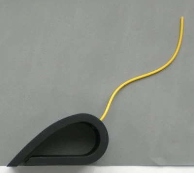 2 Fensterstopper Türkeil Türstopper House Mouse schwarz-gelb ARTIKEL-Design - Bild 1 von 4