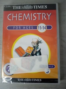 THE TIMES CHEMISTRY PC CD-ROM GAME FACTORY SEALED VINTAGE RARE RETRO GAMING - Picture 1 of 2