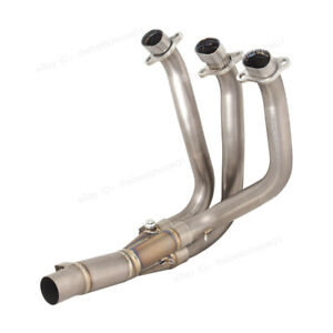 Slip For Triumph Street Triple 765 S/R/RS 2017-23 Exhaust Header Front Link Pipe