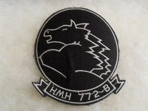 1990er/2000er USMC HMH-772-B SQUADRON PATCH BESTICKT SCHNITTKANTE - Bild 1 von 2