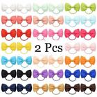 Girls Babies Toddlers hair bow bobbles 2.75 inches Pairs of bobbles School Gift