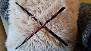TAMA Rhythmic Fire Sticks Drumsticks 1 Paar black red flame rote Flammen - Bild 1 von 2