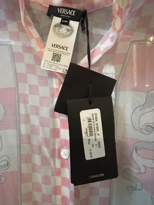 Camisa Versace Medusa Contrasto Cover-Up - Imagem 1 de 4