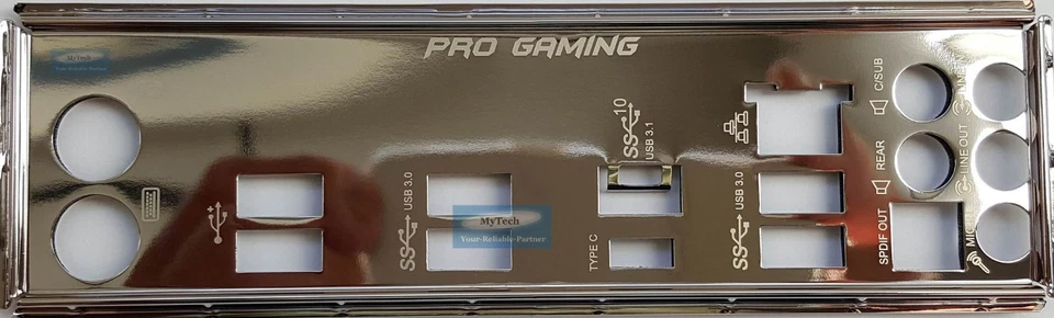 ASUS I/O IO SHIELD BLENDE BRACKET E3 PRO GAMING V5 NEU/NEW