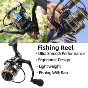 Light Weight Fishing Reel Max Drag Spool Spinning Reels Metal High Speed - Picture 1 of 19