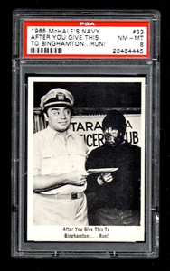 1965 McHale's Navy #33 After You Give This To Binghamton . . . Run! PSA 8 - Picture 1 of 2