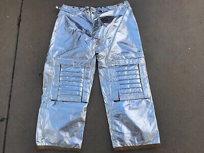 Morning Pride Fire Fighter Aluminized TurnOut Gear Pants  Liner 46x32 2002 #7 • 58.67£