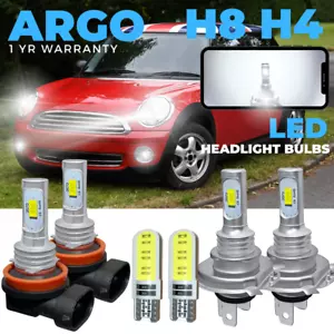 Fits Mini One R56 Led White Xenon 6000k Headlight Fog Side Light Bulbs 2006-2013 - Picture 1 of 20
