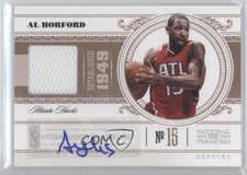2010 Playoff National Treasures Century Materials Signatures /25 Al Horford Auto