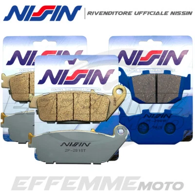 Pastiglie HONDA CB 500 X 2022 2023 2024 2025 (Kit Anteriori + Posteriori NISSIN) - Immagine 1 di 3